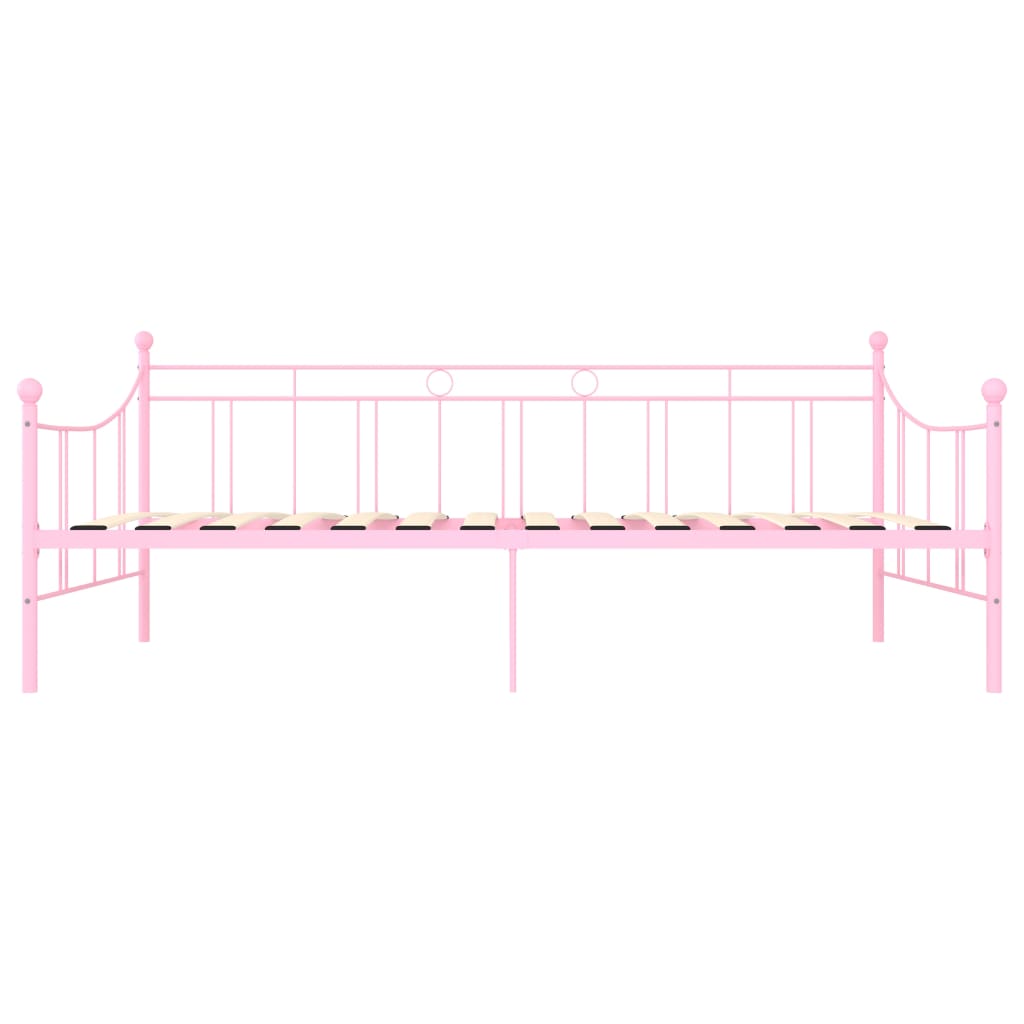 Slaapbank Metaal Roze