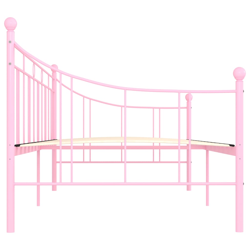 Slaapbank Metaal Roze