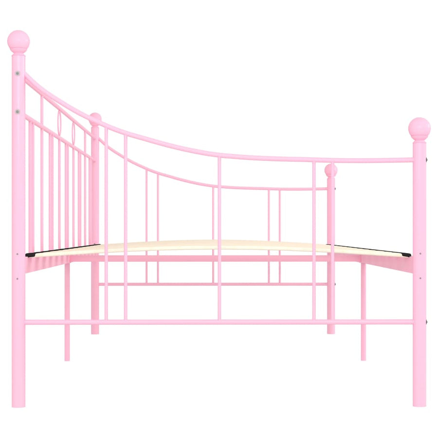 Slaapbank Metaal Roze