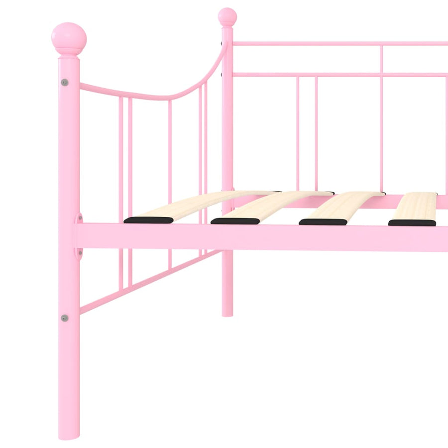 Slaapbank Metaal Roze