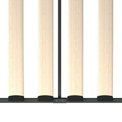 Bedbankframe Metaal Grijs