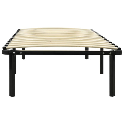 Bedframe Metaal Zwart 90 x 200 cm
