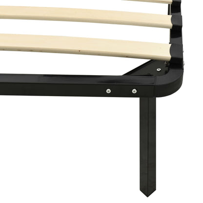 Bedframe Metaal Zwart 100X200 Cm 100 x 200 cm
