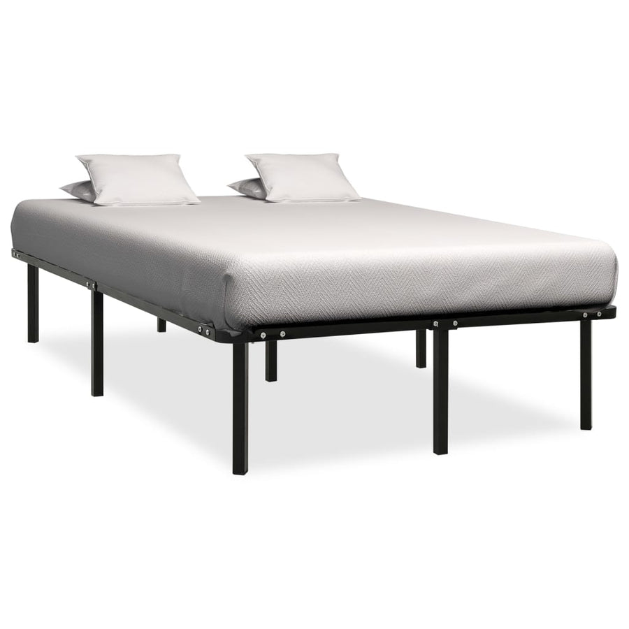 Bedframe Metaal Zwart 120 x 200 cm