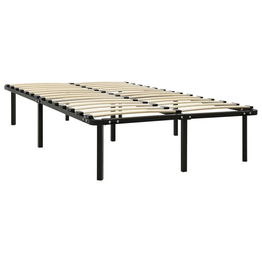 Bedframe Metaal Zwart 120 x 200 cm