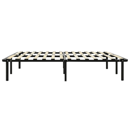 Bedframe Metaal Zwart 120 x 200 cm