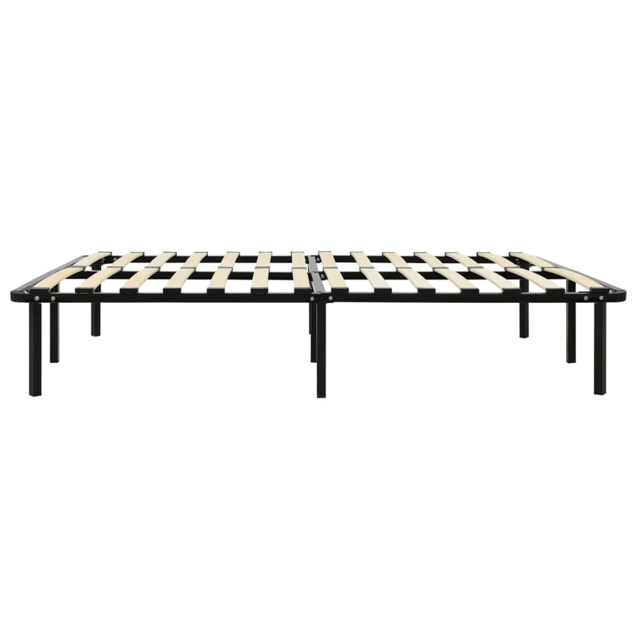 Bedframe Metaal Zwart 120 x 200 cm