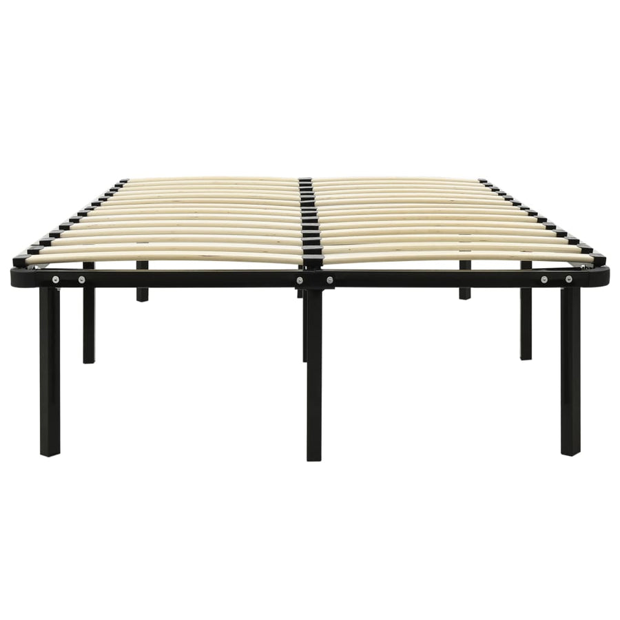 Bedframe Metaal Zwart 160 x 200 cm