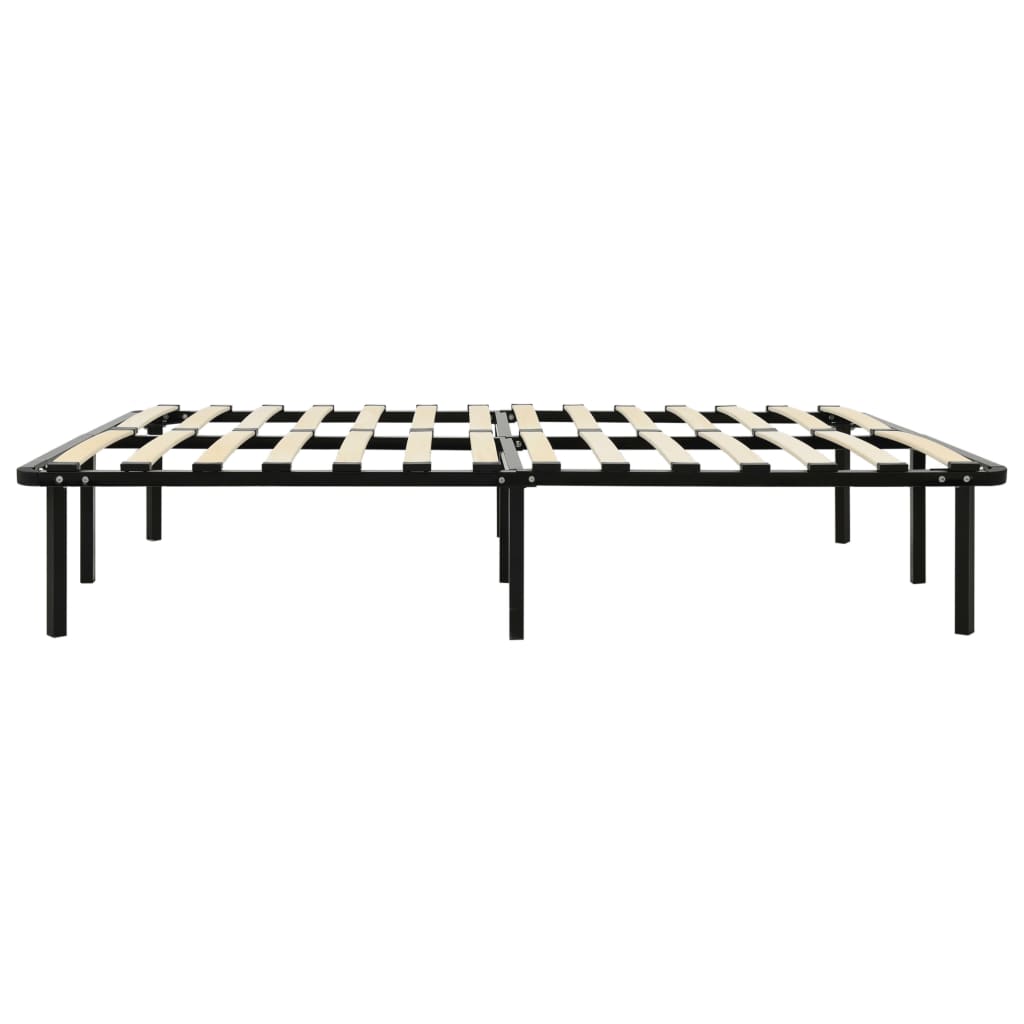 Bedframe Metaal Zwart 180 x 200 cm