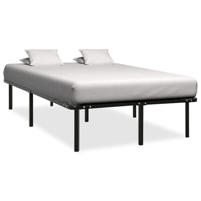Bedframe Metaal Zwart 200 x 200 cm