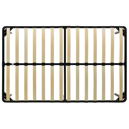 Bedframe Metaal Zwart 200 x 200 cm