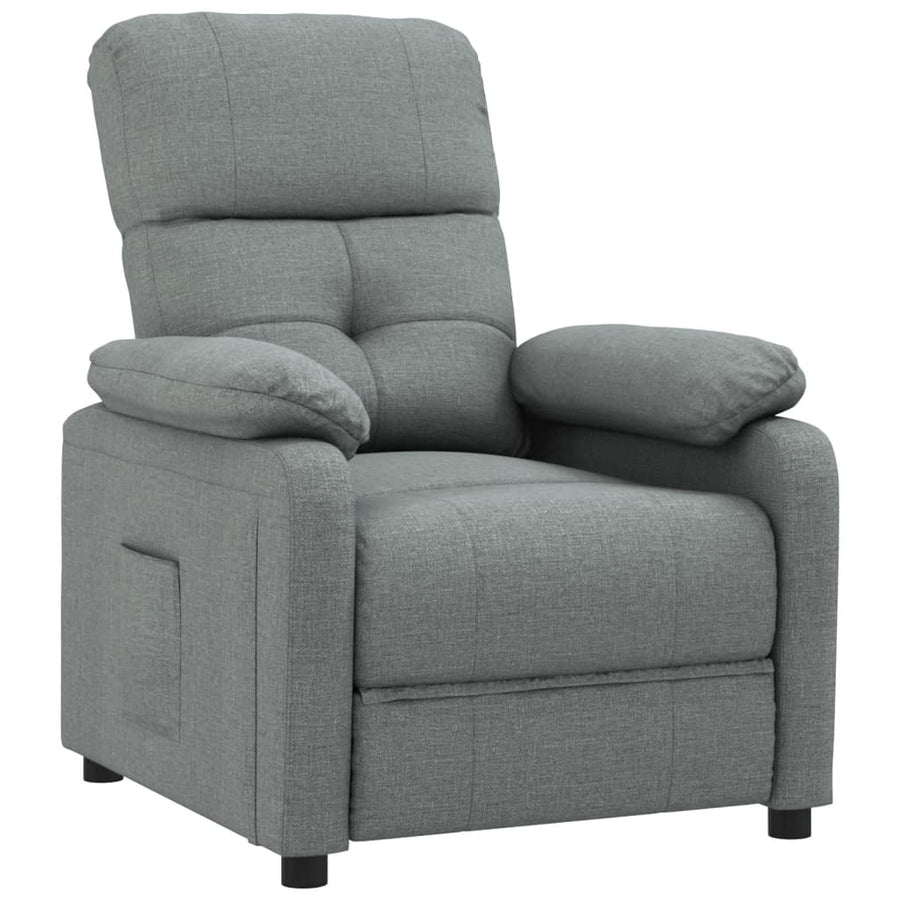 Fauteuil Verstelbaar Stof Donkergrijs
