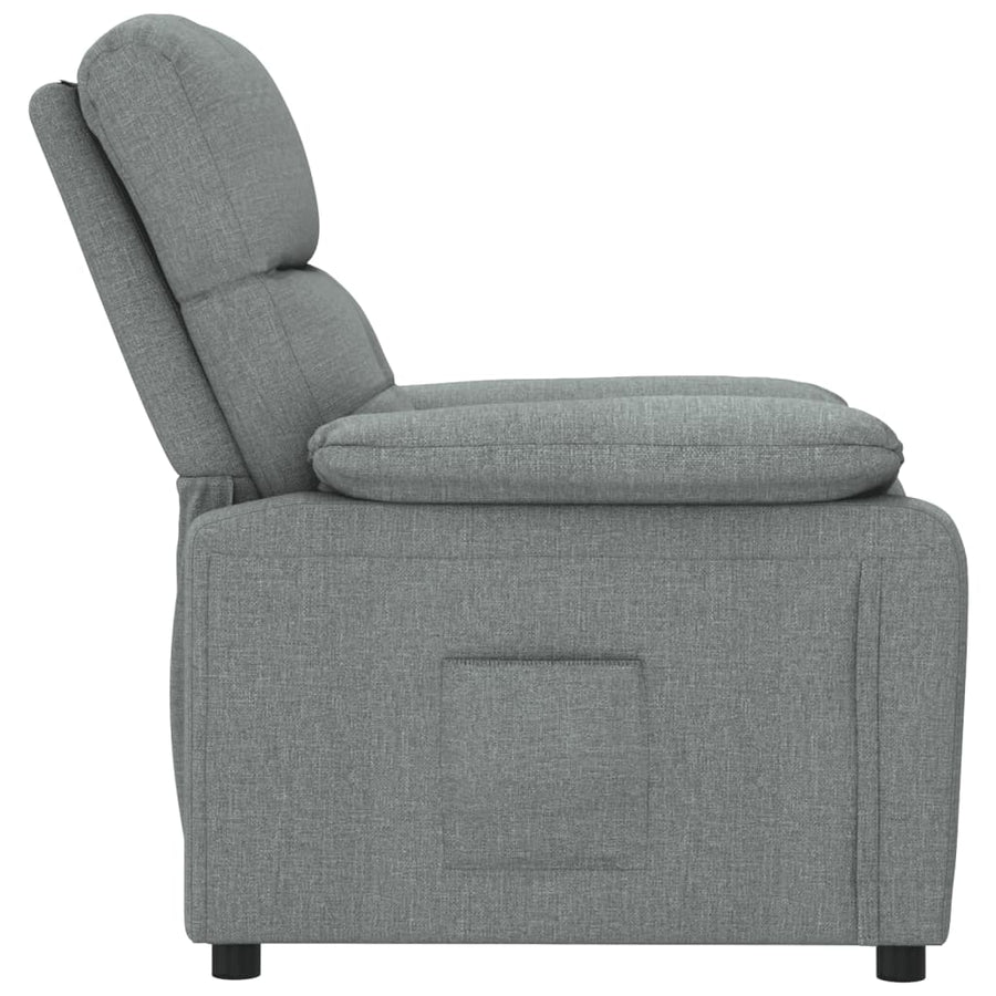 Fauteuil Verstelbaar Stof Donkergrijs