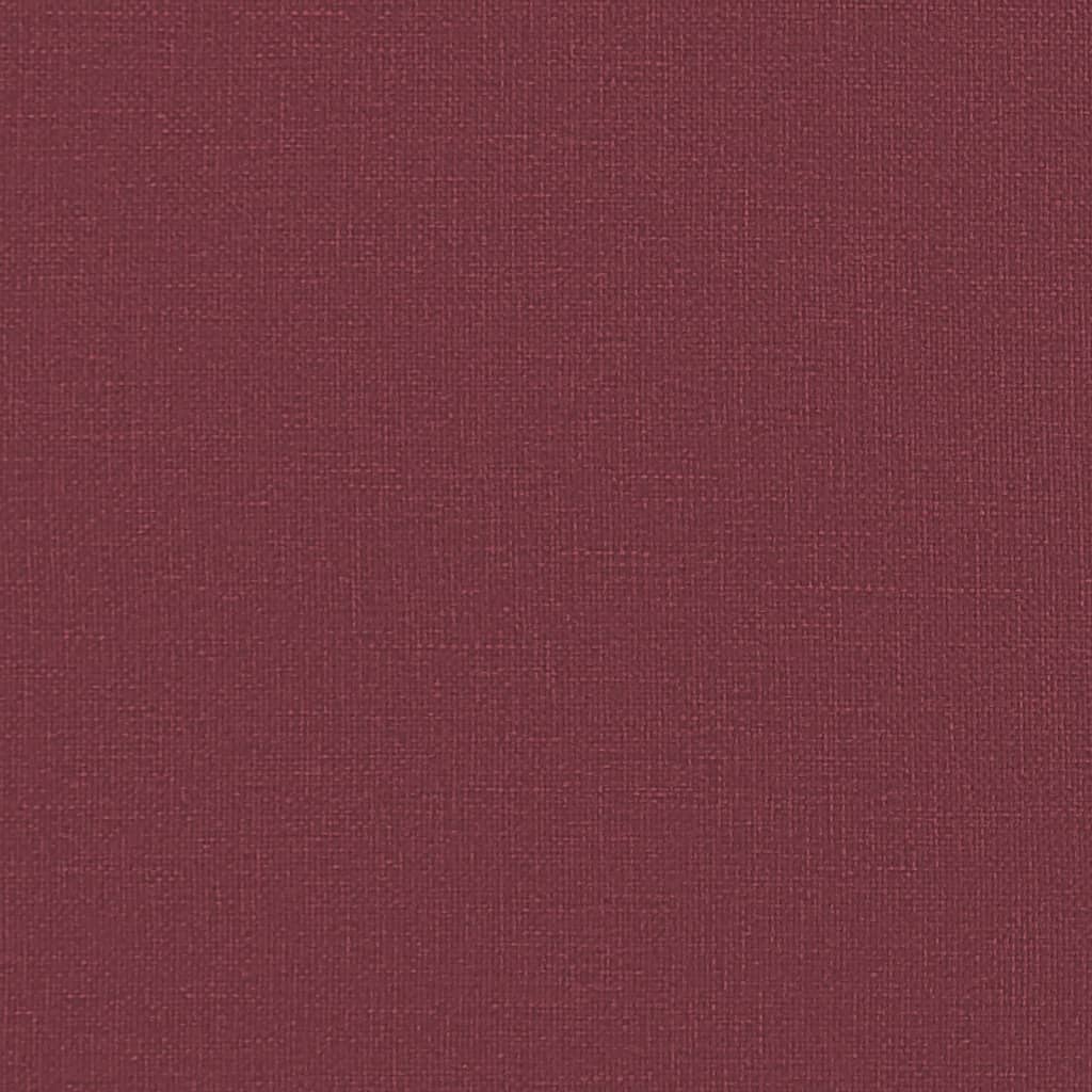 Massagestoel stof wijnrood
