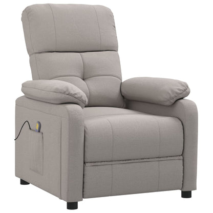 Massagestoel stof taupe