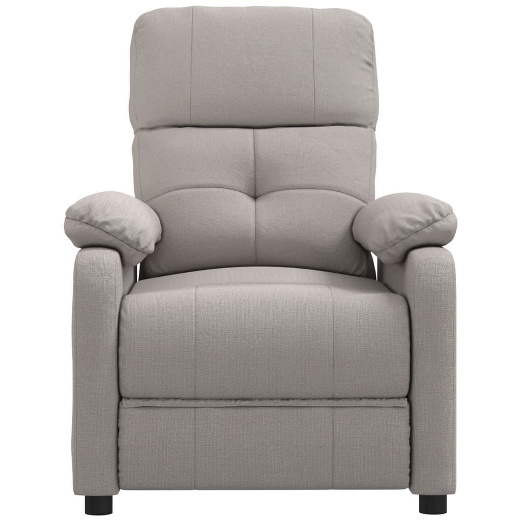 Massagestoel stof taupe