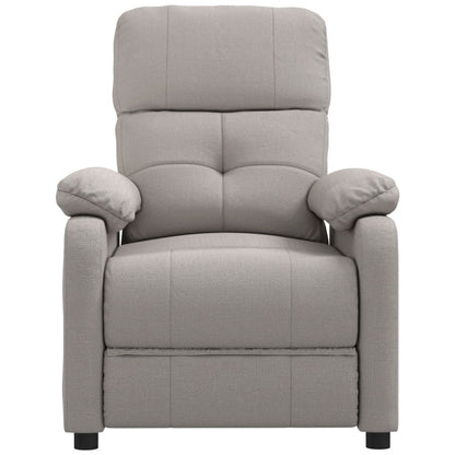 Massagestoel stof taupe