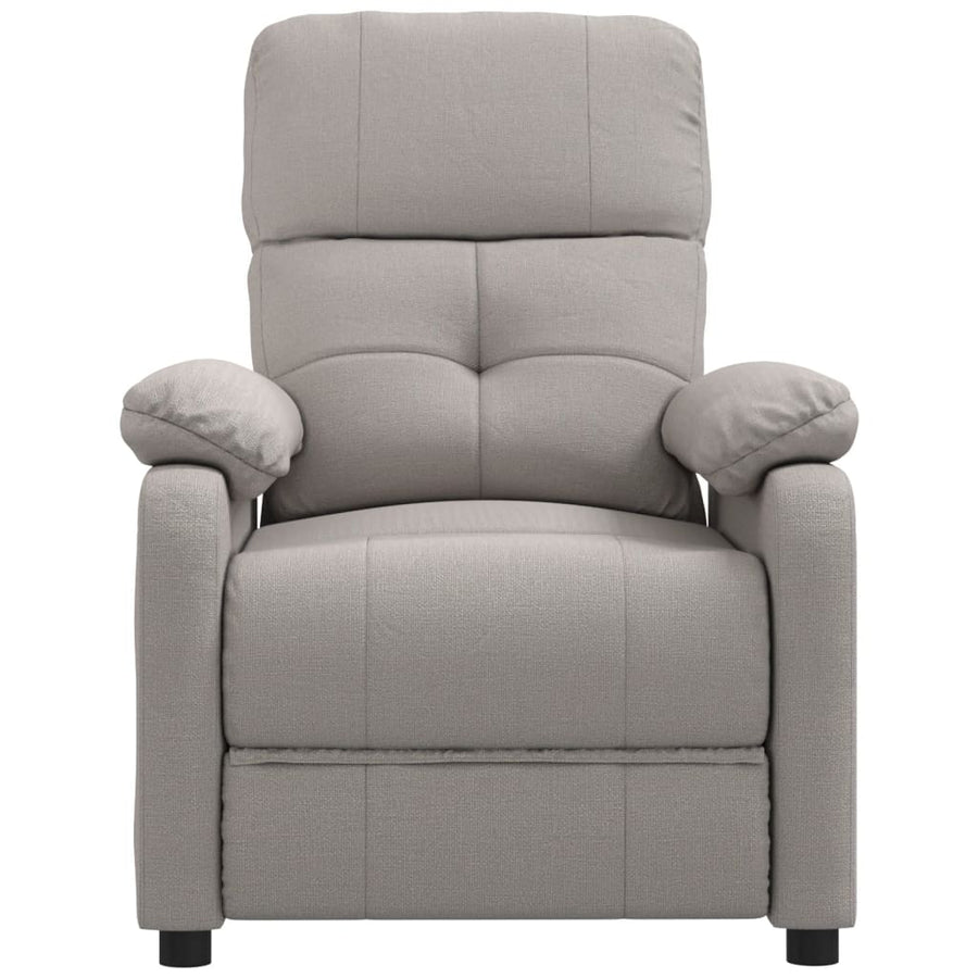 Massagestoel stof taupe
