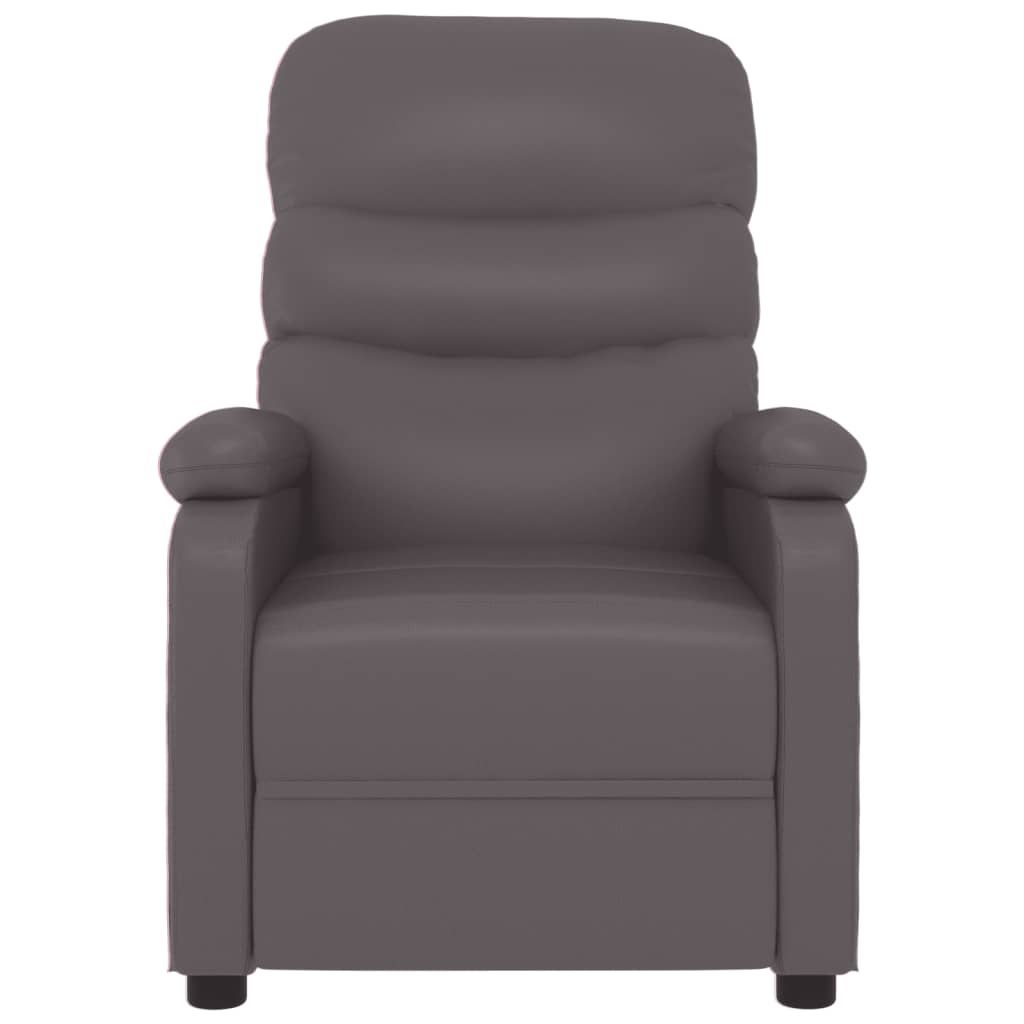 Massagestoel Kunstleer Grijs