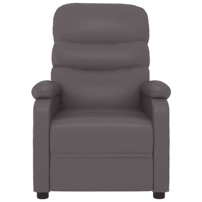 Massagestoel Kunstleer Grijs