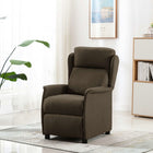 Fauteuil Verstelbaar Stof Bruin 1