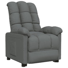 Fauteuil Verstelbaar Stof Donkergrijs 1