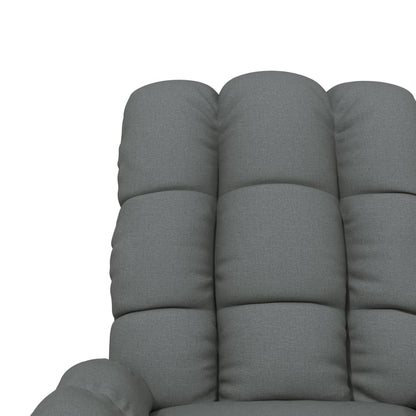 Fauteuil Verstelbaar Stof Donkergrijs 1