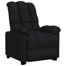 Fauteuil Verstelbaar Stof Zwart