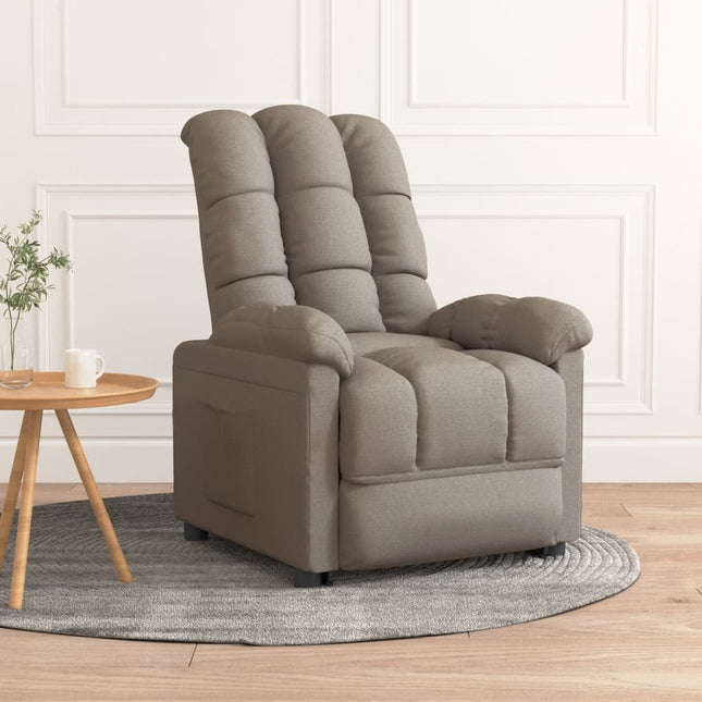 Fauteuil Verstelbaar Stof Taupe