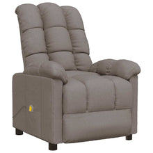 Massagestoel stof taupe
