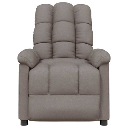 Massagestoel stof taupe