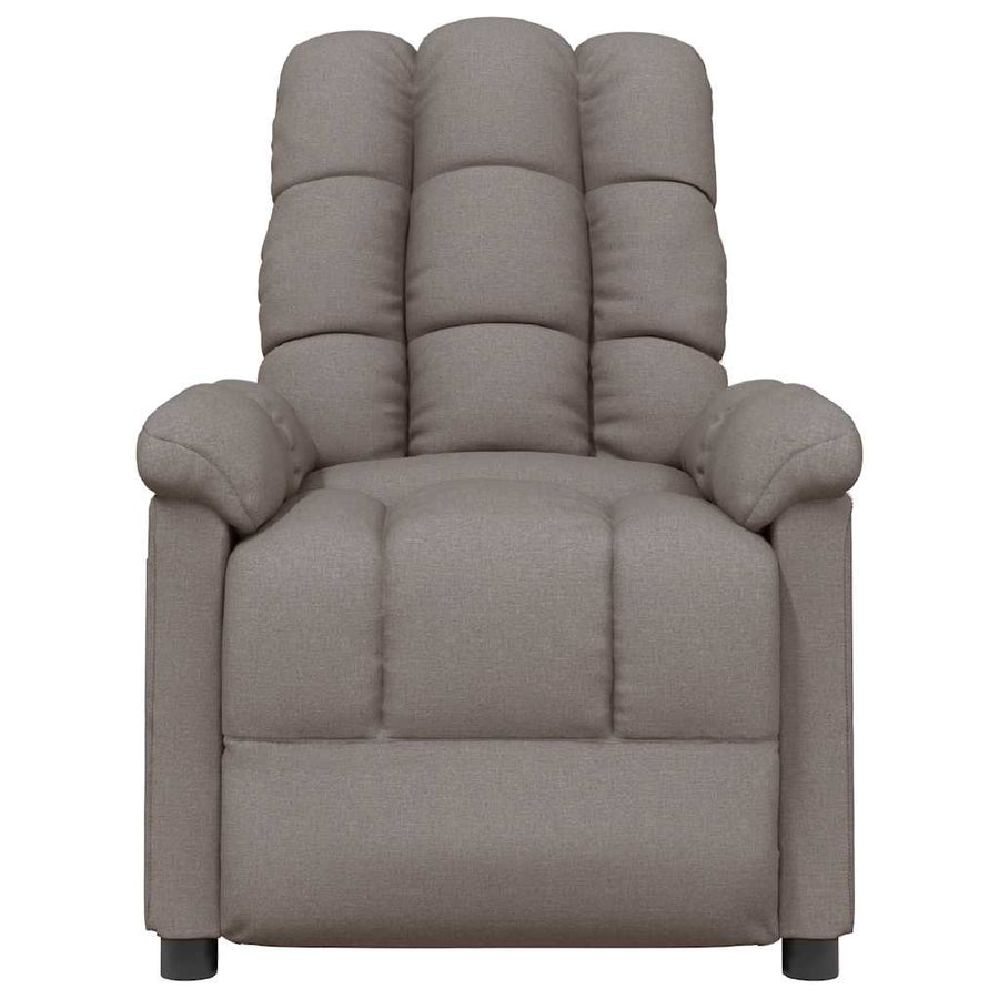Massagestoel stof taupe
