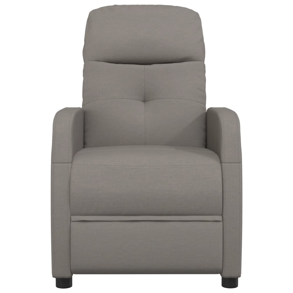 Fauteuil Verstelbaar Stof Taupe 1