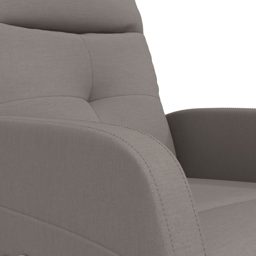 Fauteuil Verstelbaar Stof Taupe 1