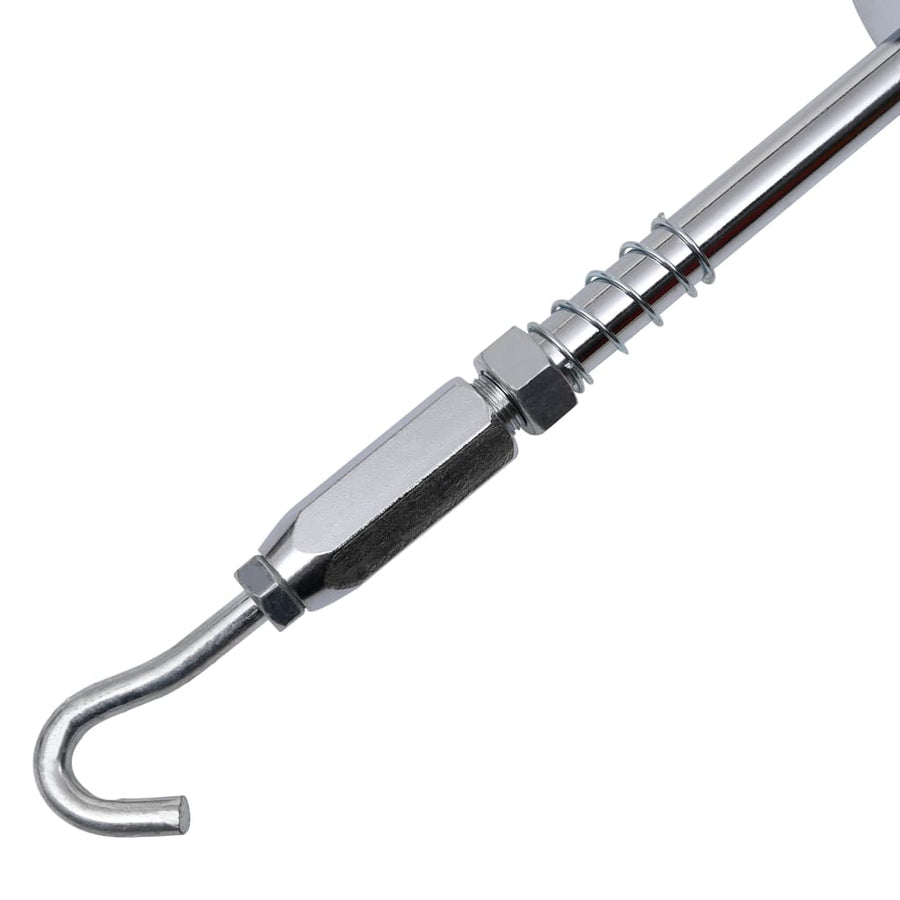Schuifhamer met haak 65 cm koolstofstaal