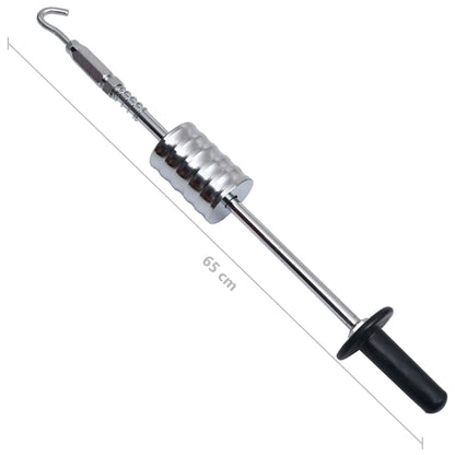Schuifhamer met haak 65 cm koolstofstaal