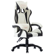 Racing chair faux leather black