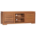 TV cabinet 110x30x40 cm solid teak