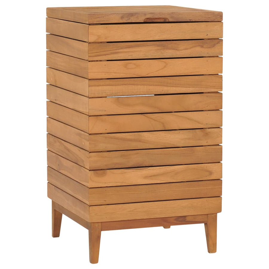 Wasmand Massief Teakhout 40 x 40 x 70 cm