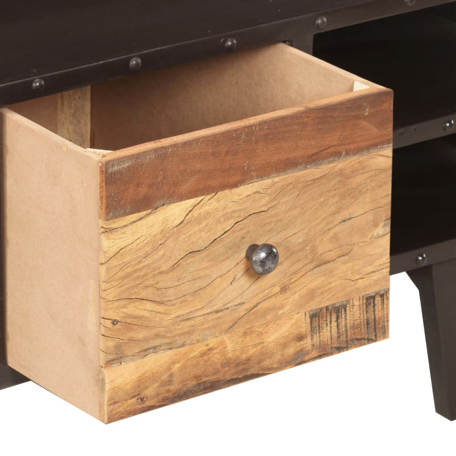Salontafel 100X50X45 Cm Massief Gerecycled Hout