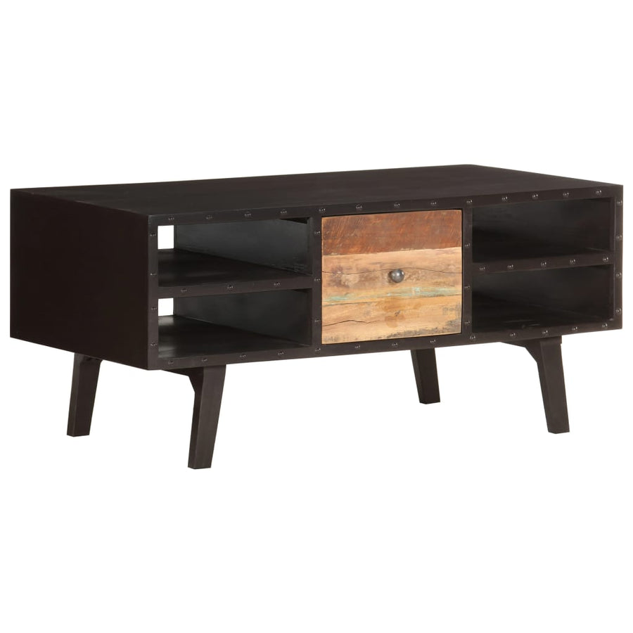 Salontafel 100X50X45 Cm Massief Gerecycled Hout