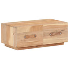 Coffee table 90x50x35 cm solid recycled wood