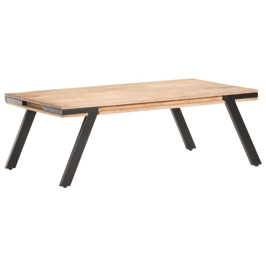 Salontafel 114X65X40 Cm Massief Mangohout