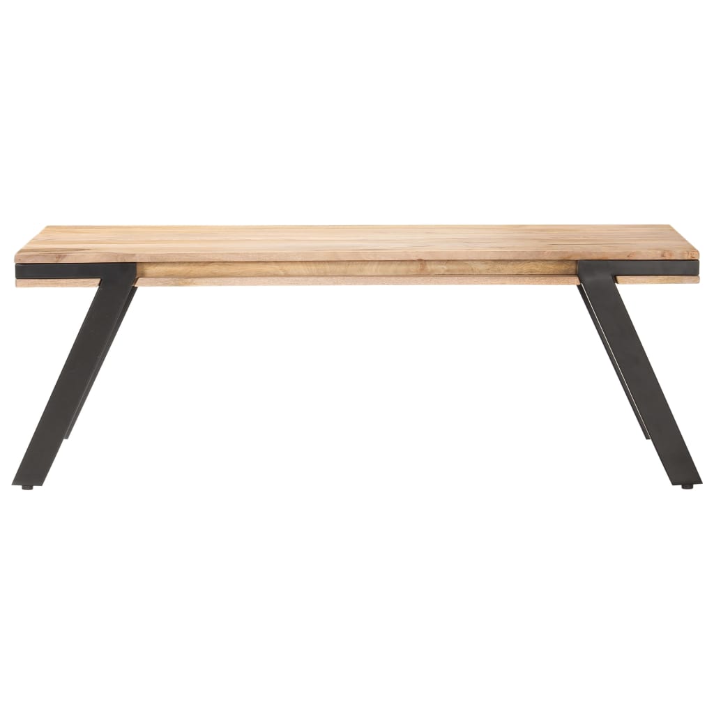 Salontafel 114X65X40 Cm Massief Mangohout