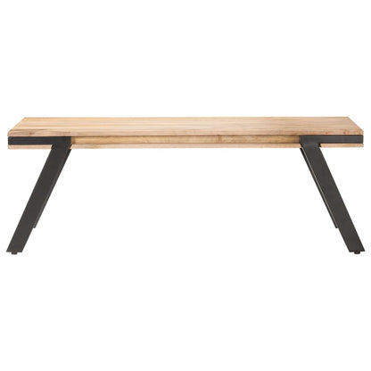 Salontafel 114X65X40 Cm Massief Mangohout