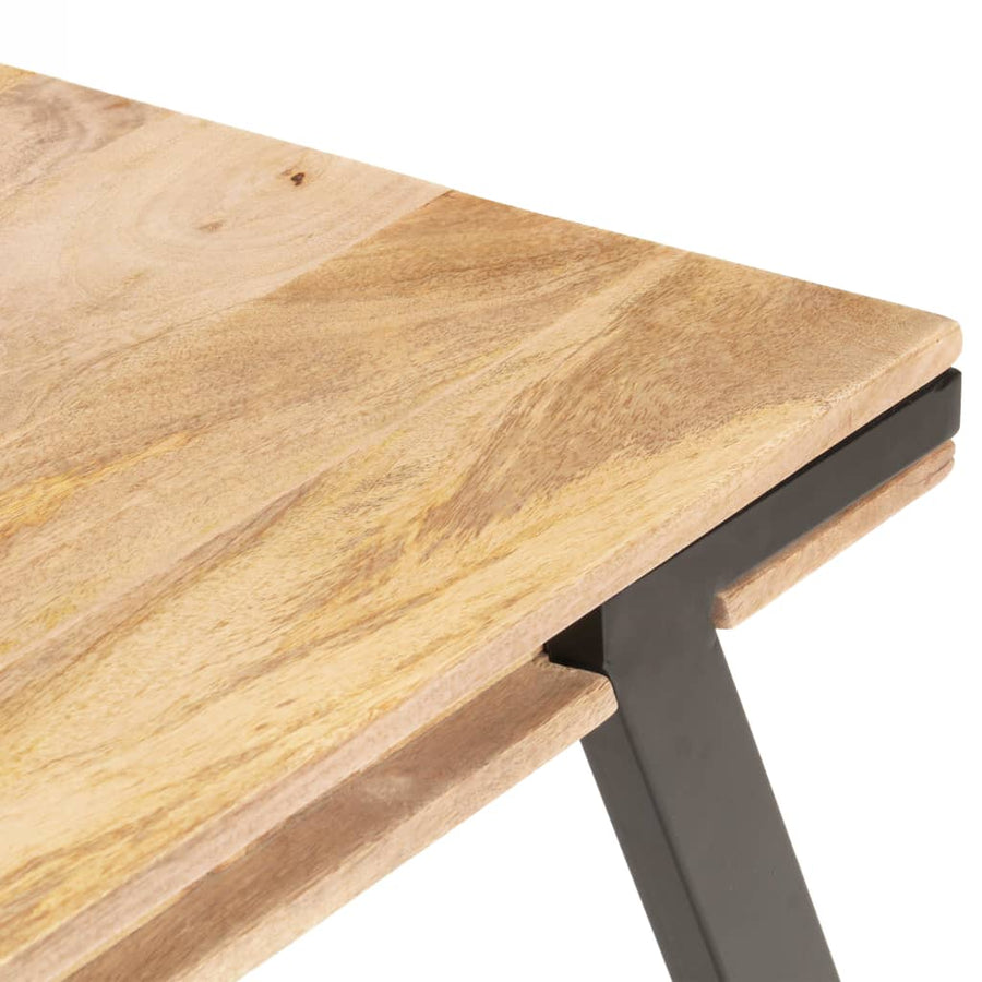 Salontafel 114X65X40 Cm Massief Mangohout