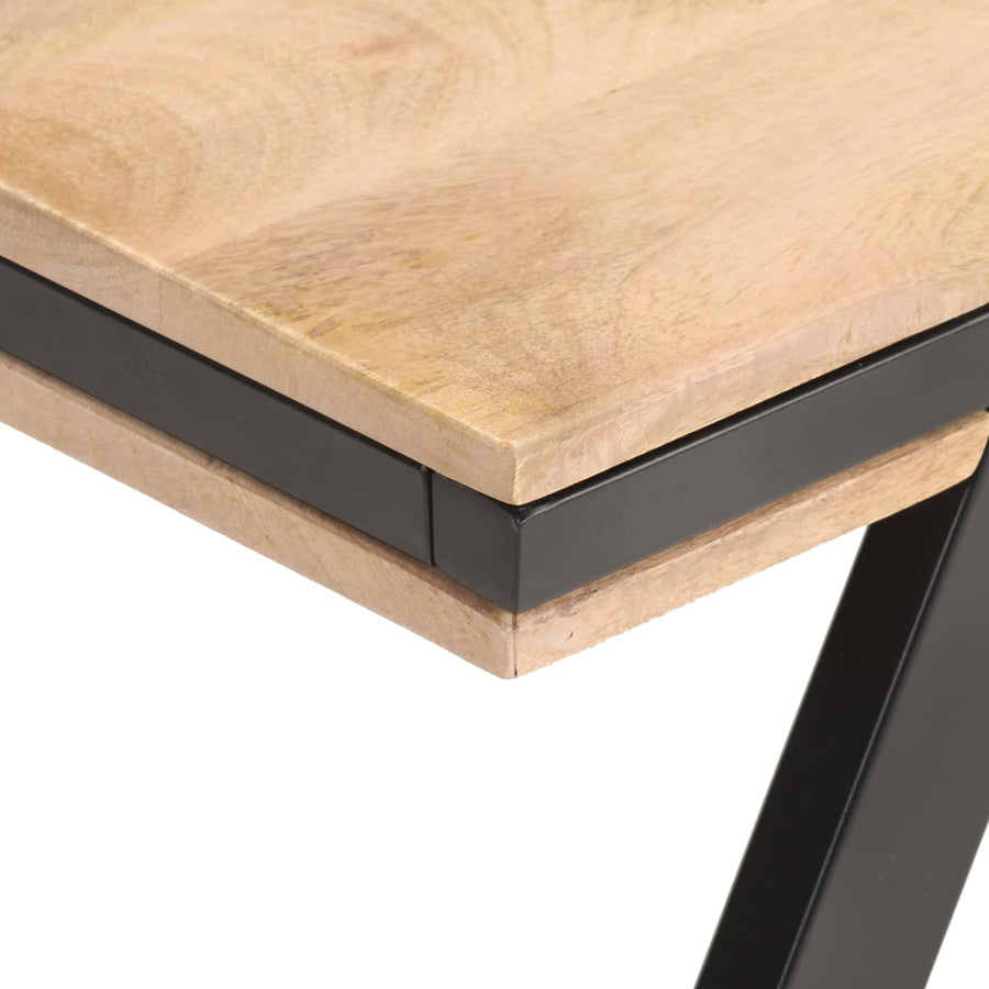 Salontafel 114X65X40 Cm Massief Mangohout