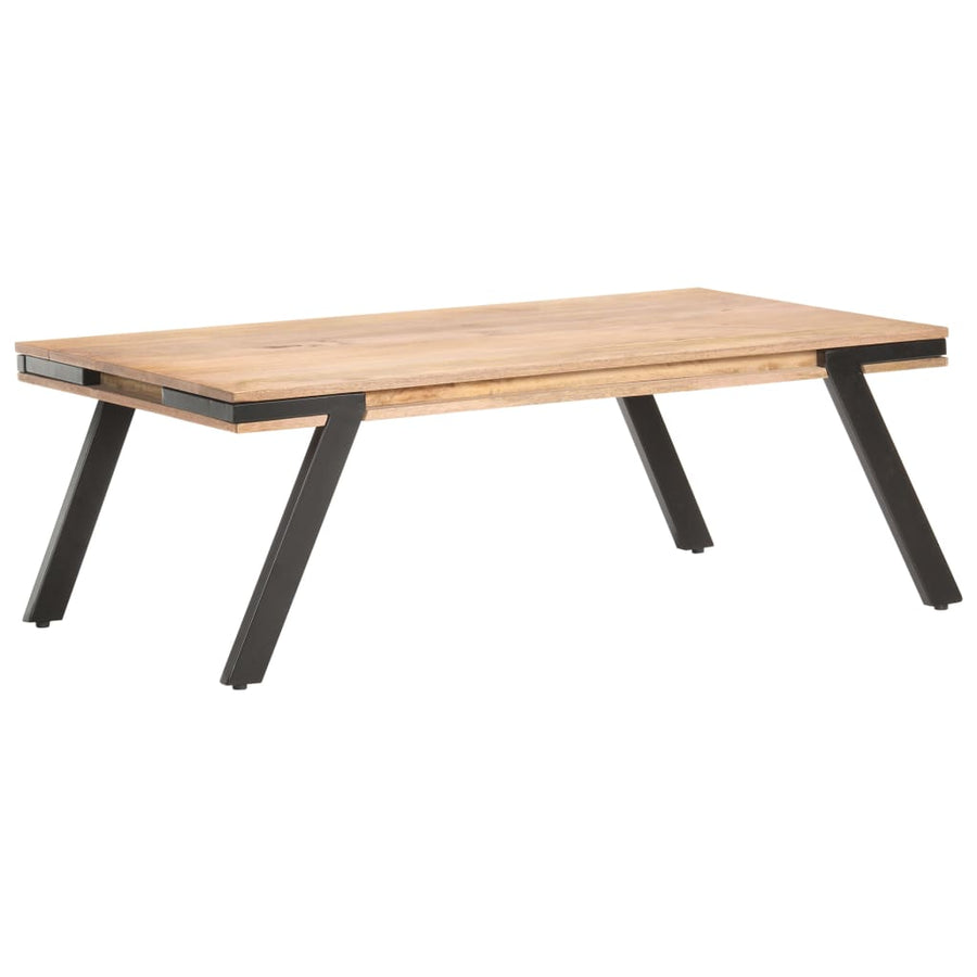 Salontafel 114X65X40 Cm Massief Mangohout