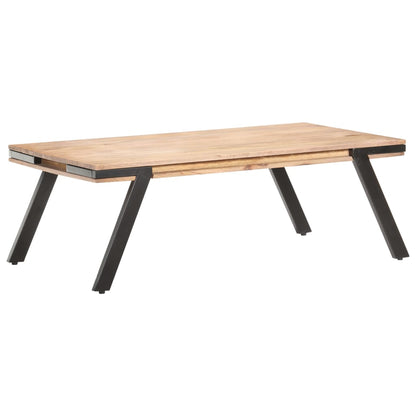 Salontafel 114X65X40 Cm Massief Mangohout