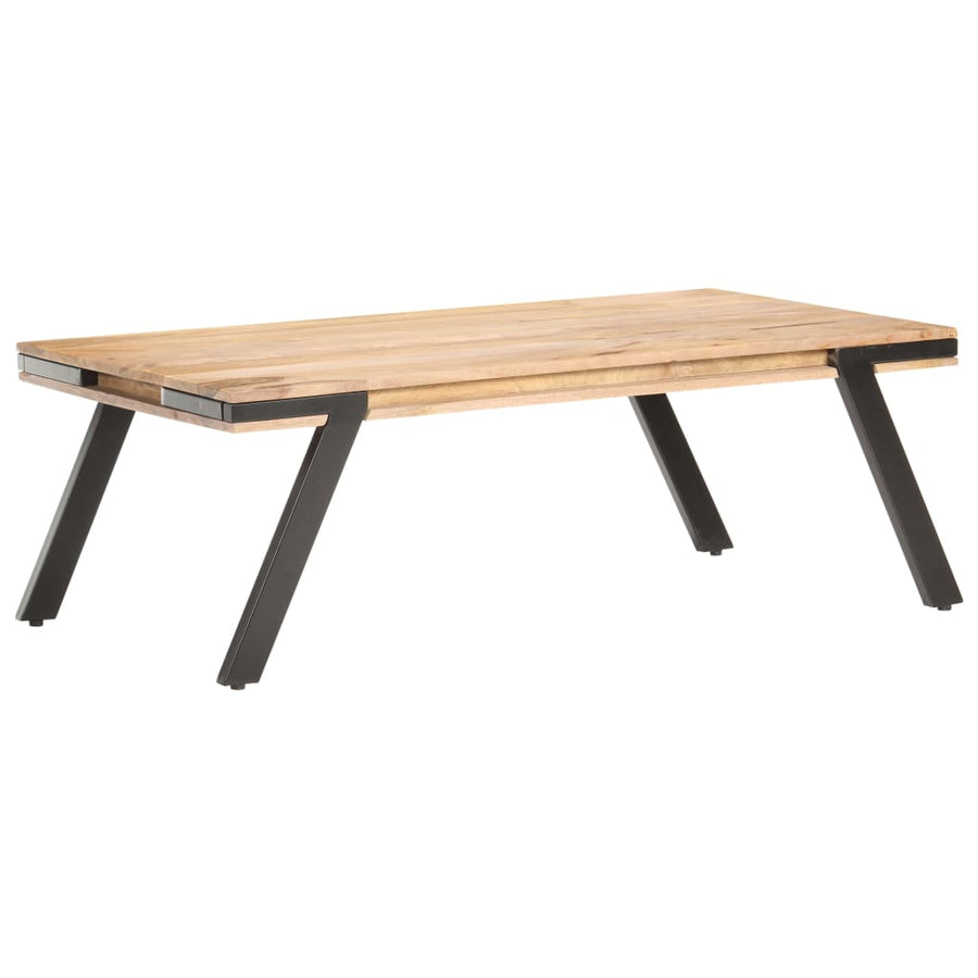 Salontafel 114X65X40 Cm Massief Mangohout